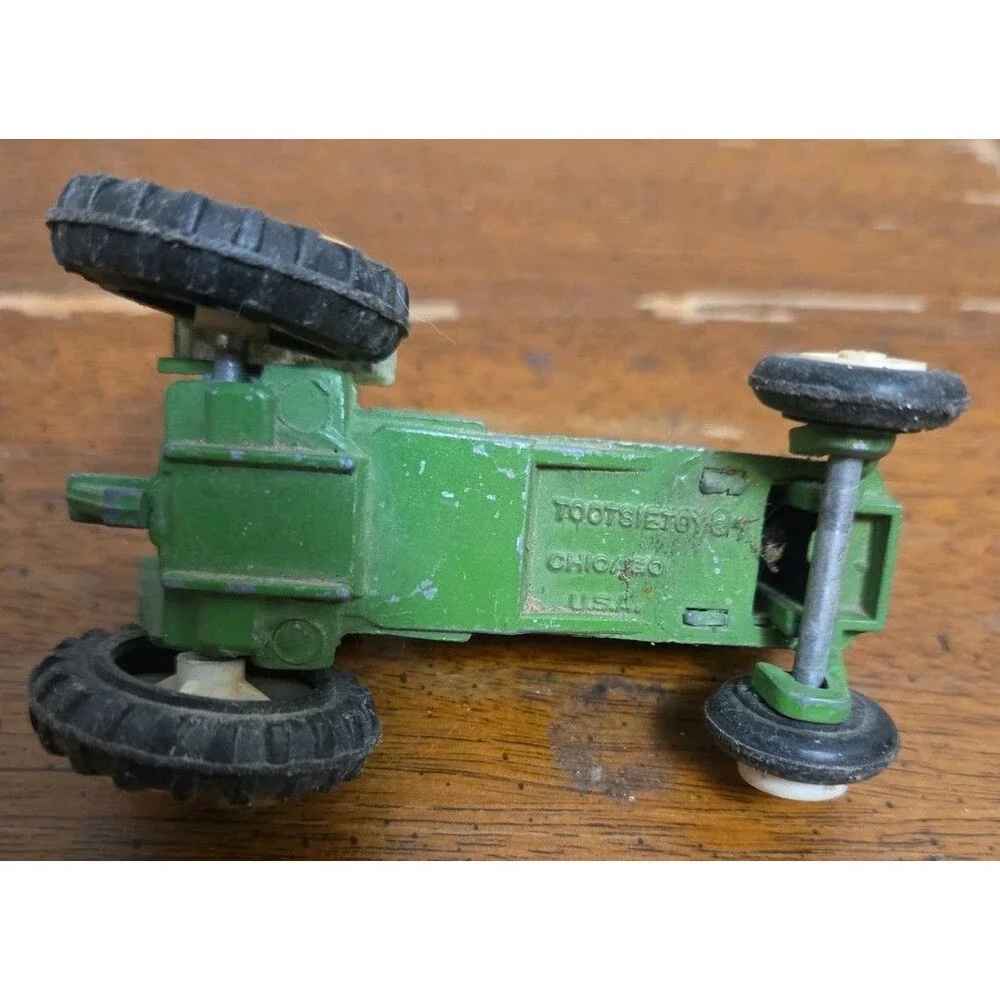 Tootsietoy Green Diecast Ford Farm Tractor 5